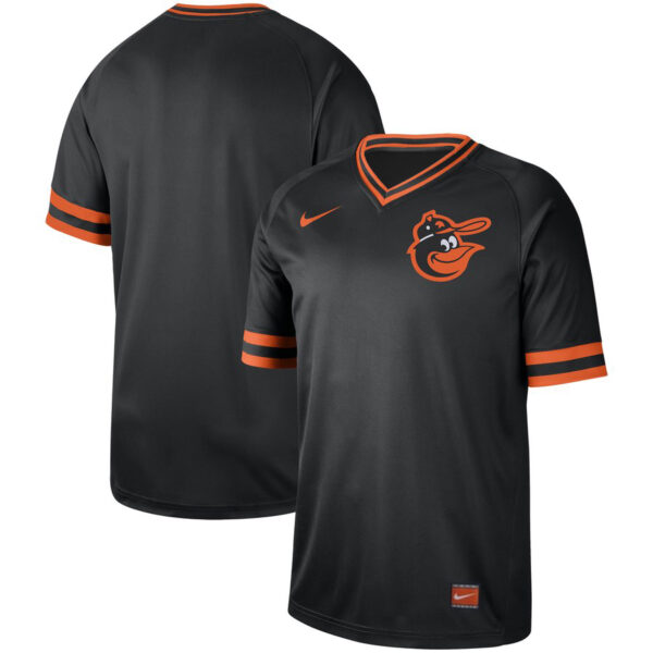 Customized Orioles Black Throwback Jersey