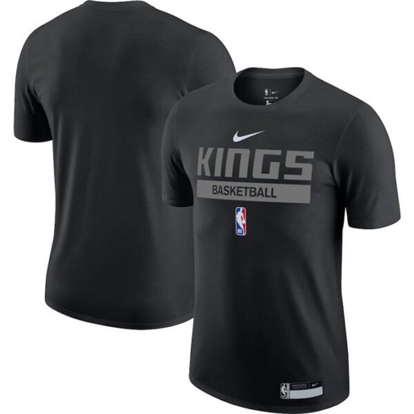 Men's Sacramento Kings Black 2022 23 Legend On-Court Practice Performance T-Shirt