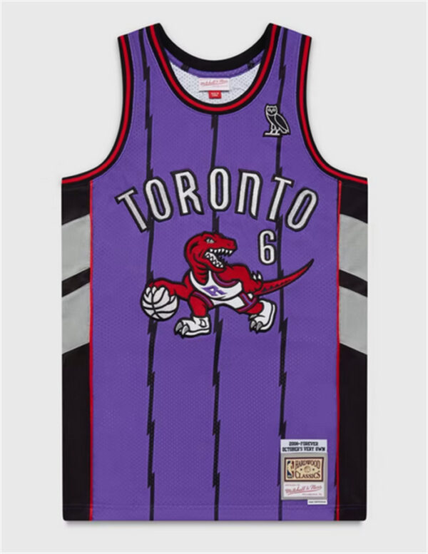 Men's Toronto Raptors M&N X OVO Swingman Stitched Jersey