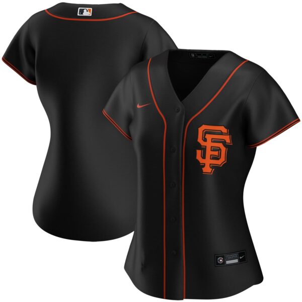 San Francisco Giants Nike Women's Alternate 2020 MLB Team Jersey Black