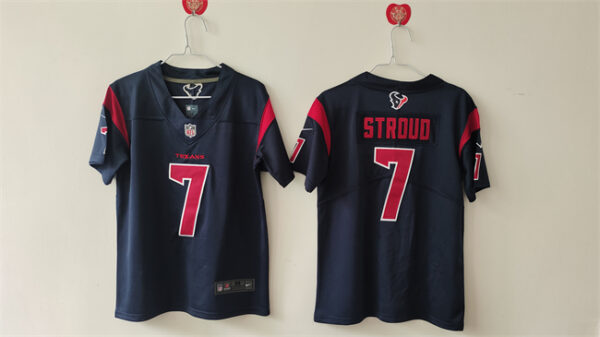 Women's Houston Texans #7 C.J. Stroud Navy Vapor Untouchable Limited Stitched Jerseys