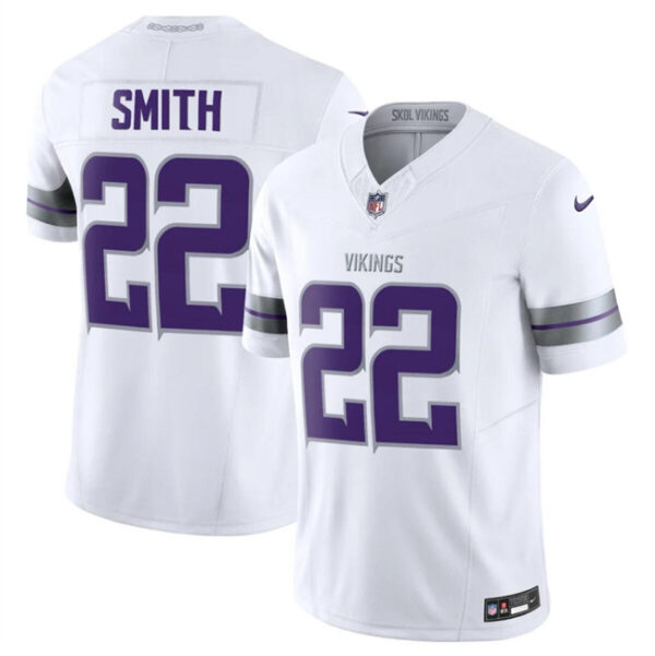 Youth Minnesota Vikings #22 Harrison Smith White F.U.S.E. Winter Warrior Limited Stitched Jersey