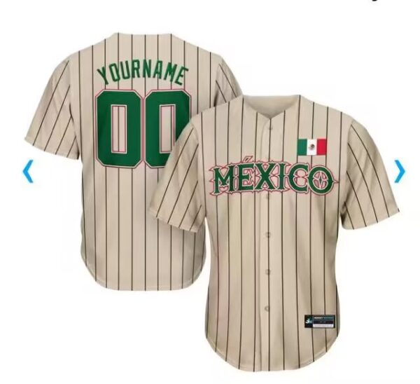 Men's Mexico Baseball Jersey